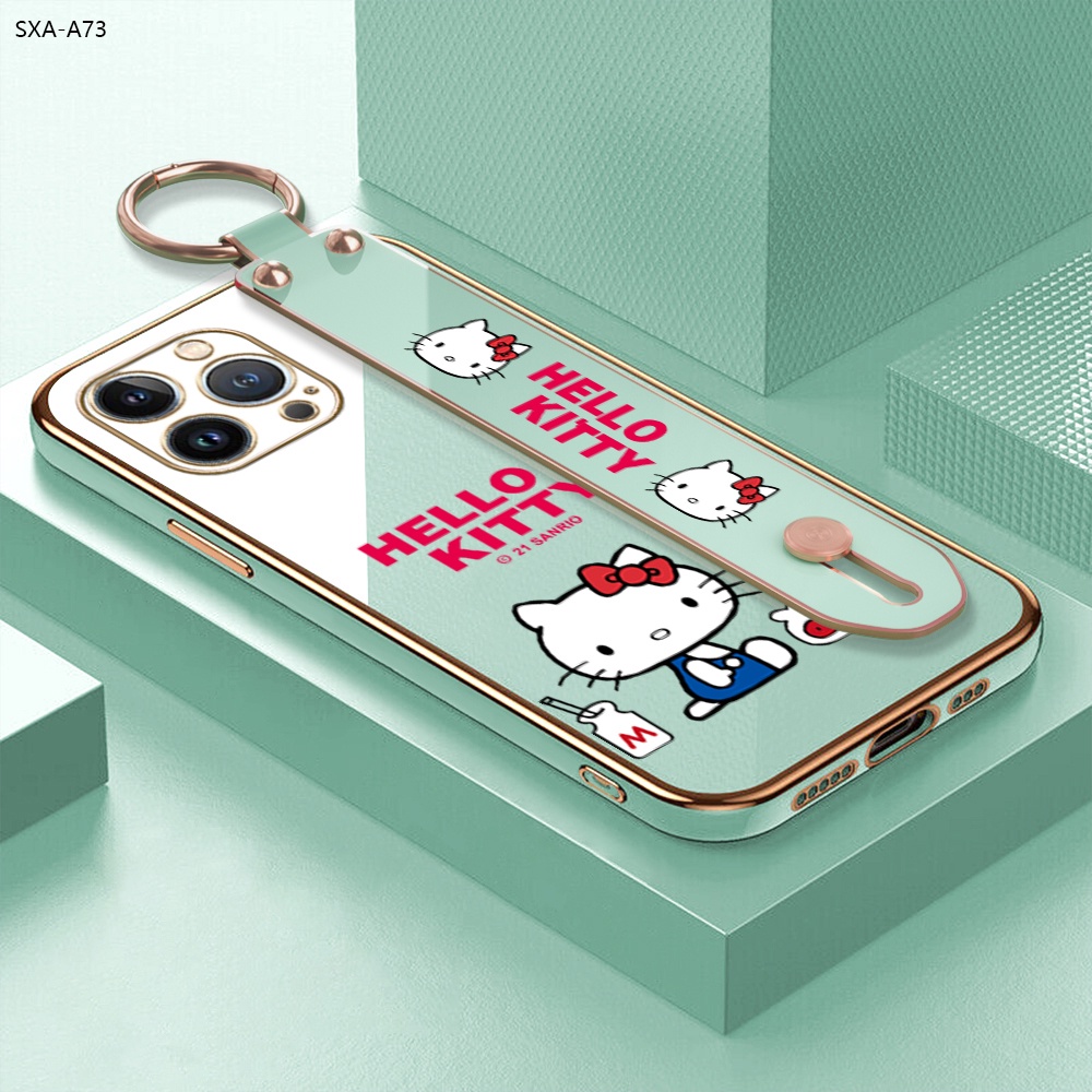 Samsung Galaxy A73 A72 A53 A33 A23 A01 A7 2018 4G 5G Cho Ốp lưng điện thoại In Hình Cute Cat