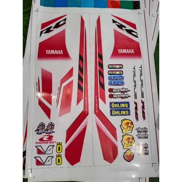 Tem rời taurus RC hồng trắng