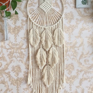 Vật treo tường macrame dreamcatcher
