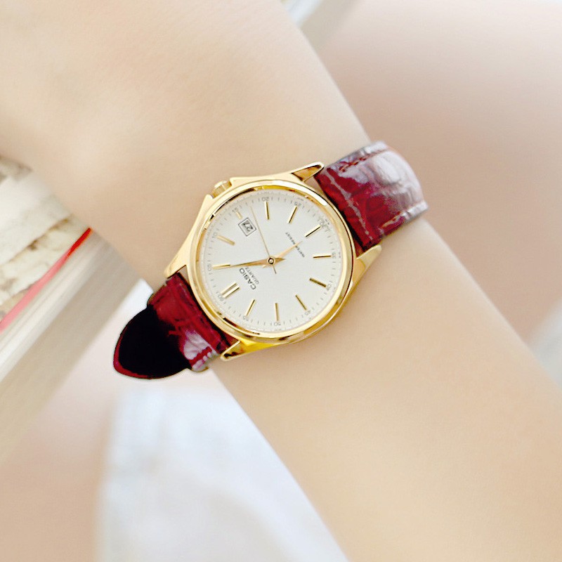 Đồng hồ nữ Casio chính hãng LTP-1183, dây da