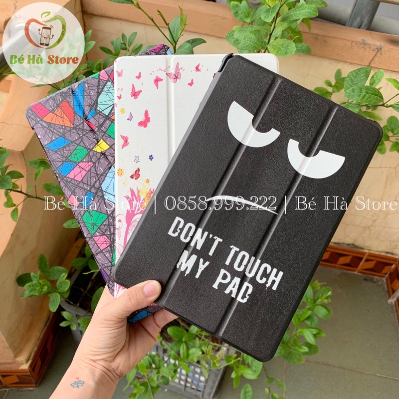 Bao Da Huawei Mediapad M5 Lite 10.1inch Hoạ Tiết Cao Cấp, Có Nắp Lật Từ Tính