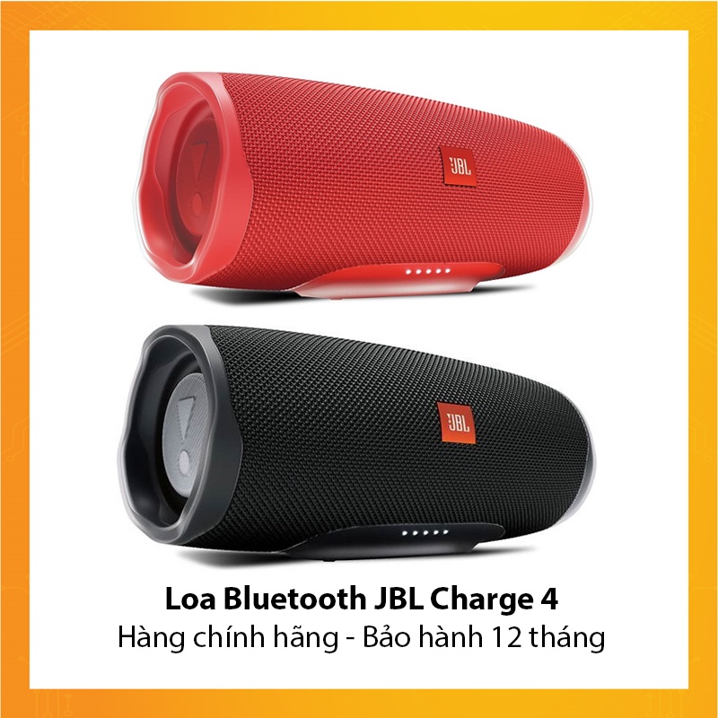 Loa Bluetooth JBL Charge 4 - Hàng chính hãng - Bảo hành 12 tháng