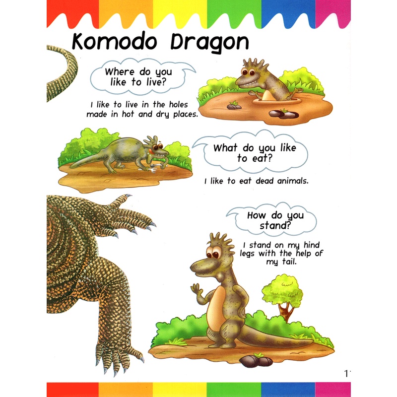 Sách My First Questions &amp; Answers - Reptiles &amp; Amphibians
