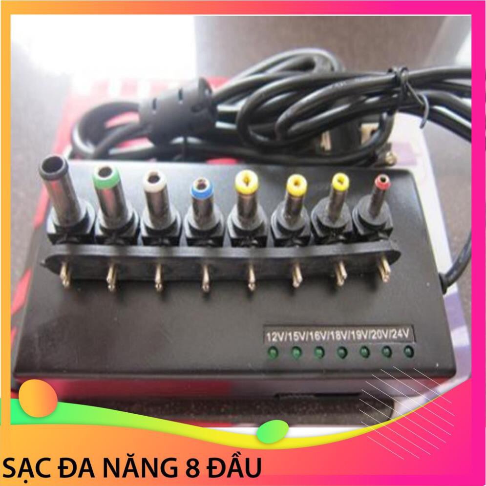 Sạc Laptop Đa Năng 8 Đầu - Sạc Đa Năng