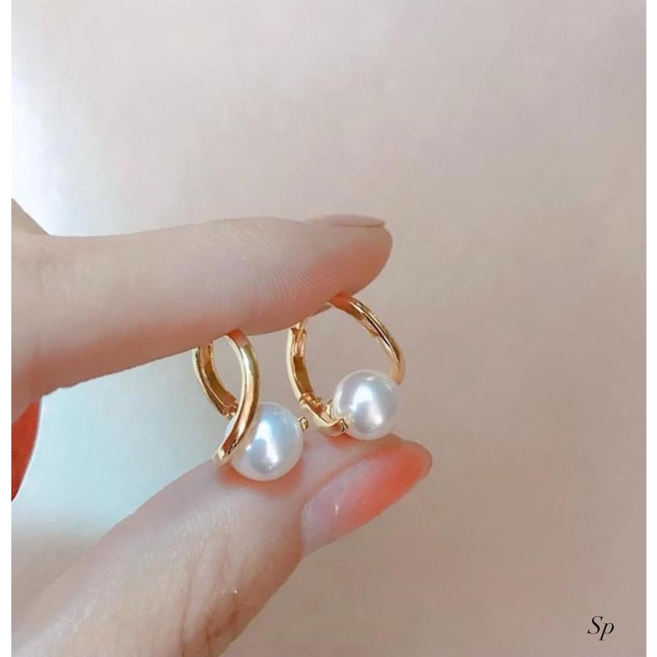 Bông tai nữ bạc thật kiểu dáng mới trẻ trung, xinh đẹp - Kho sỉ bạc Nhất Linh