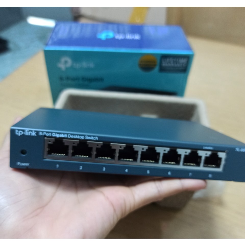 Thiết bị chuyển mạch switch tplink TL-SG108 , LS1008G gigabit, Bộ chia mạng 8 cổng Chính hãng _ BH 12 tháng