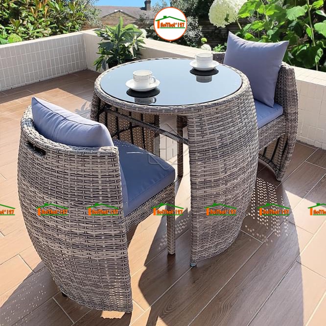 Bộ Bàn Ghế Trống Thông Minh Sân Vườn|Ban Công|Phòng Khách Trang Trí Nhà Cửa Đa Năng Tiện Lợi