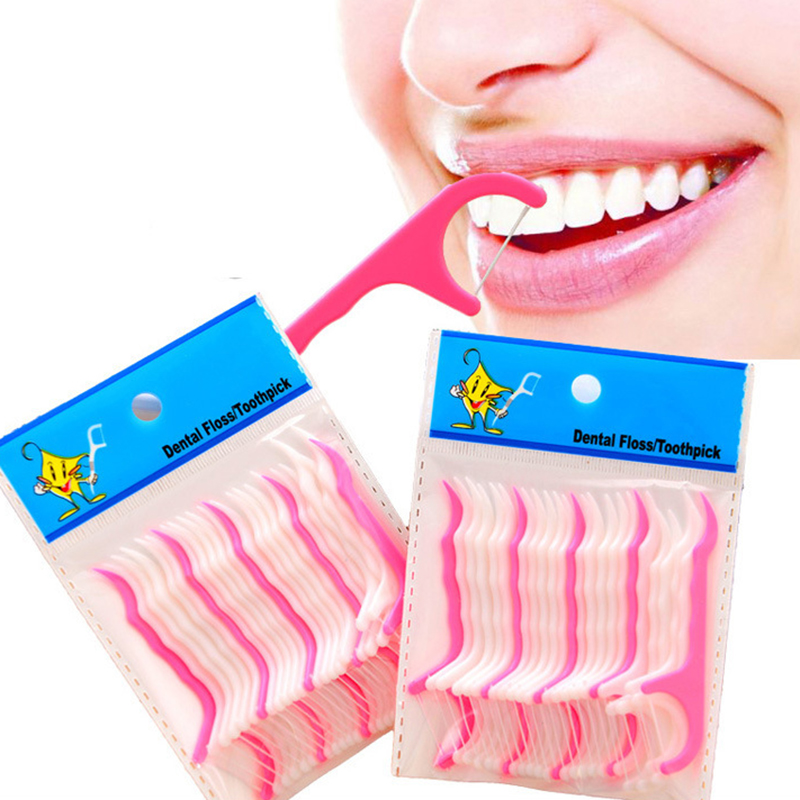 Set 50/25 chỉ nha khoa vệ sinh răng miệng dùng một lần an toàn tiện dụng