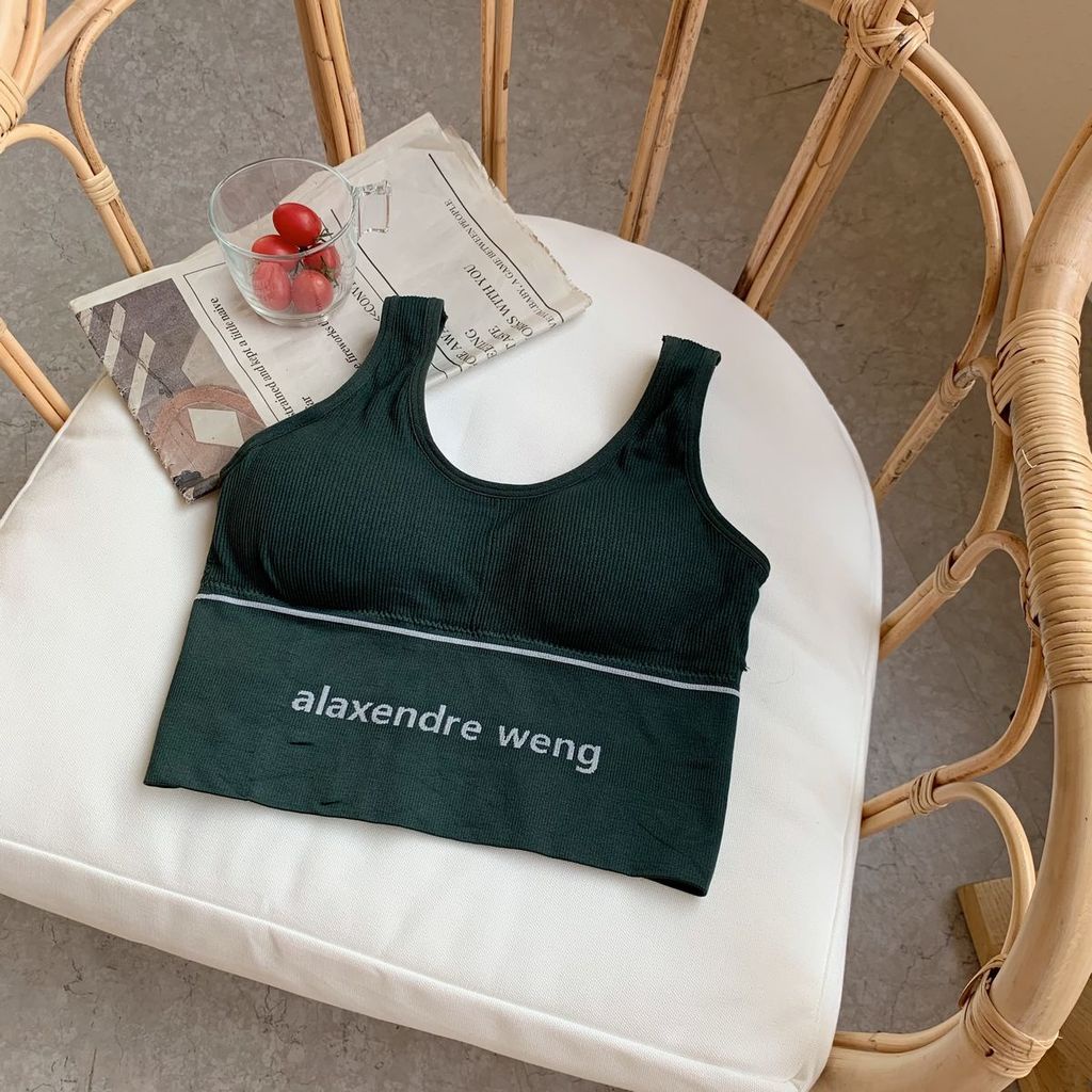 Áo Lót Thể Thao Không Tay Hở Lưng Gợi Cảm Dành Cho Nữ