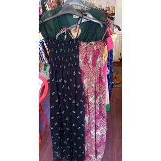 Đầm maxi đi biển
