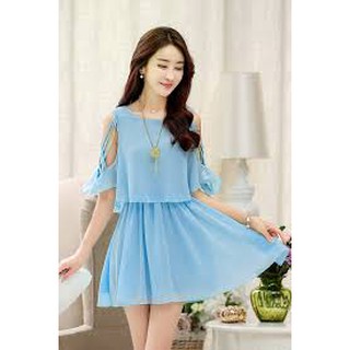 đầm voan hoa nhí
