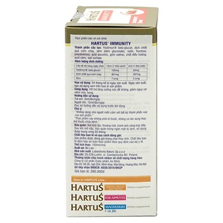 Siro HARTUS Immunity Vị Dâu (150ml)