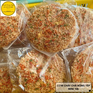 SET 10 CƠM CHÁY CHÀ BÔNG TÉP MINI