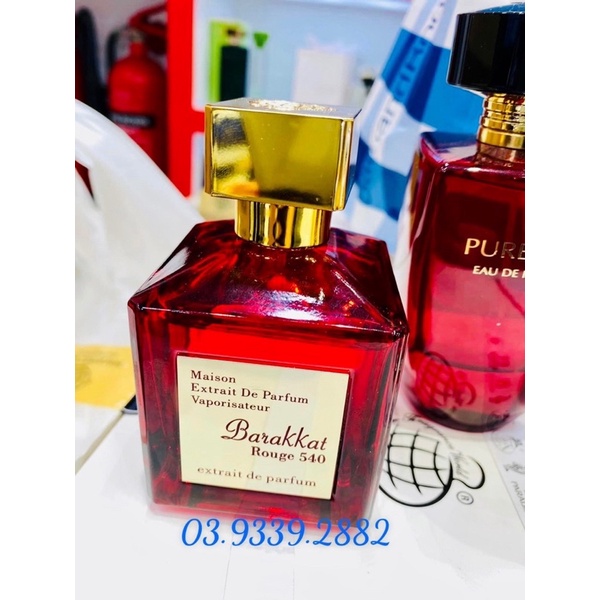 Nước Hoa Barakkat Rouge 540 E.x.trait bản D.u.b.a.i