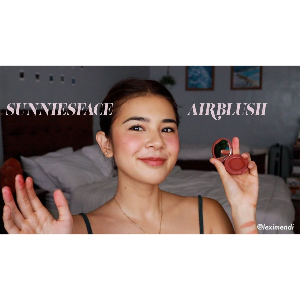 [MÃ GIRLM20K GIẢM 20K] Phấn má SunniesFace Airblush Moon [Cream Blush & Cheek Tint] | BigBuy360 - bigbuy360.vn