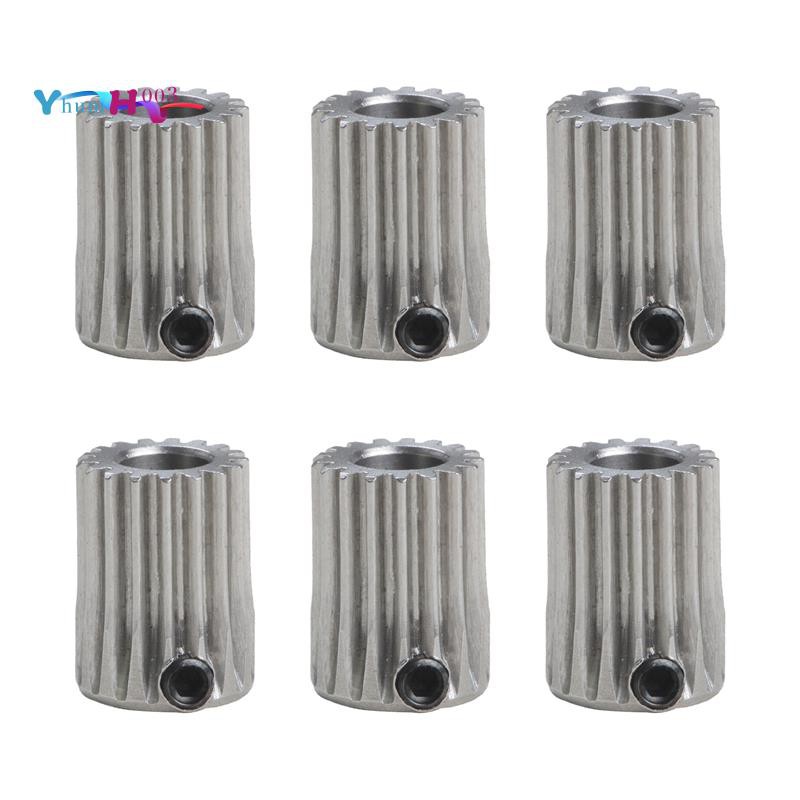 Bộ 6 Bánh Răng Động Cơ 17 Răng 0.5 Cho Máy In 3d | BigBuy360 - bigbuy360.vn