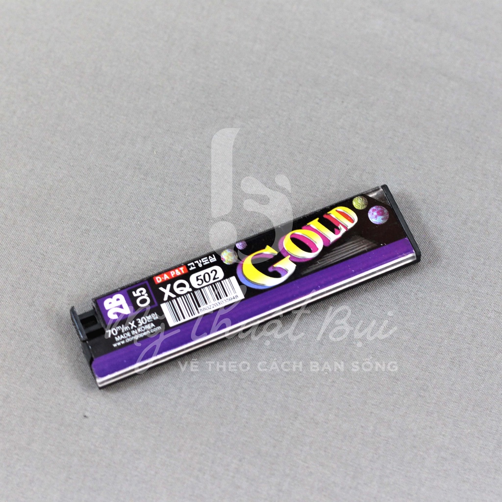 Hộp ngòi chì kim Gold 0.5mm độ đậm 2B