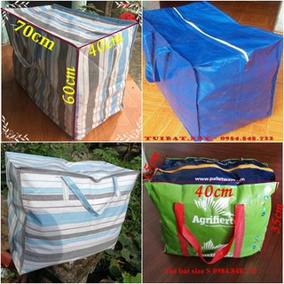 Combo 4 Túi bạt đựng đồ đa năng - FULL 4 size tiện dụng, bền, đẹp