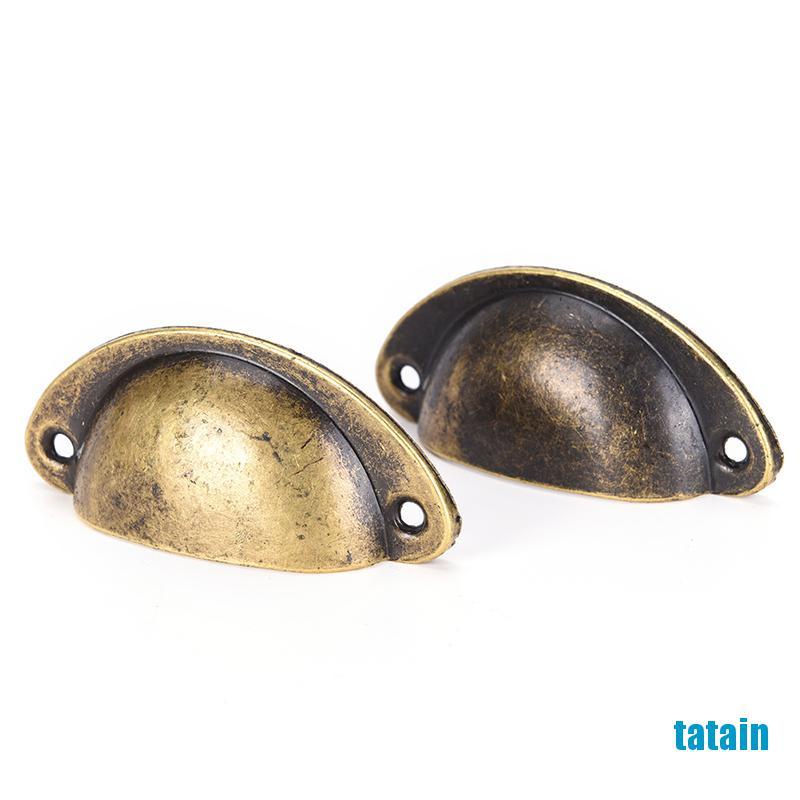 Set 12 tay nắm ngăn kéo tủ hình vỏ sò cổ điển thời trang
