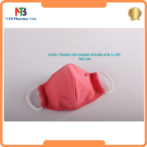 [NTB] Khẩu Trang Vải Kháng Khuẩn 3 Lớp 100% Cotton. Tái sử dụng 30 lần | BigBuy360 - bigbuy360.vn