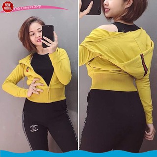 ÁO KHOÁC CHỐNG NĂNG - ÁO KHOÁC NỮ THUN DA CÁ FORM LỬNG RẤT ĐẸP NL02