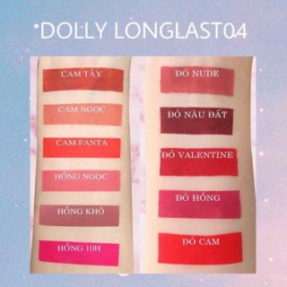 💄💄 SON KEM DOLLY MÀU ĐỎ VALENTINE💋💋