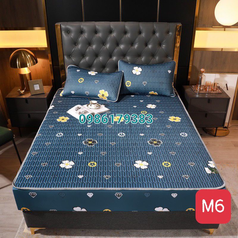 Chiếu Điều Hòa Cao Su Tự Nhiên Bo Chun Cao Cấp