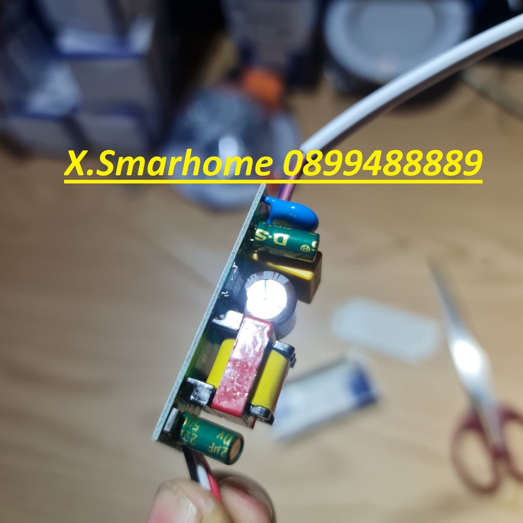 Chấn lưu thay thế cho đèn âm trần công suất từ  8w-12w