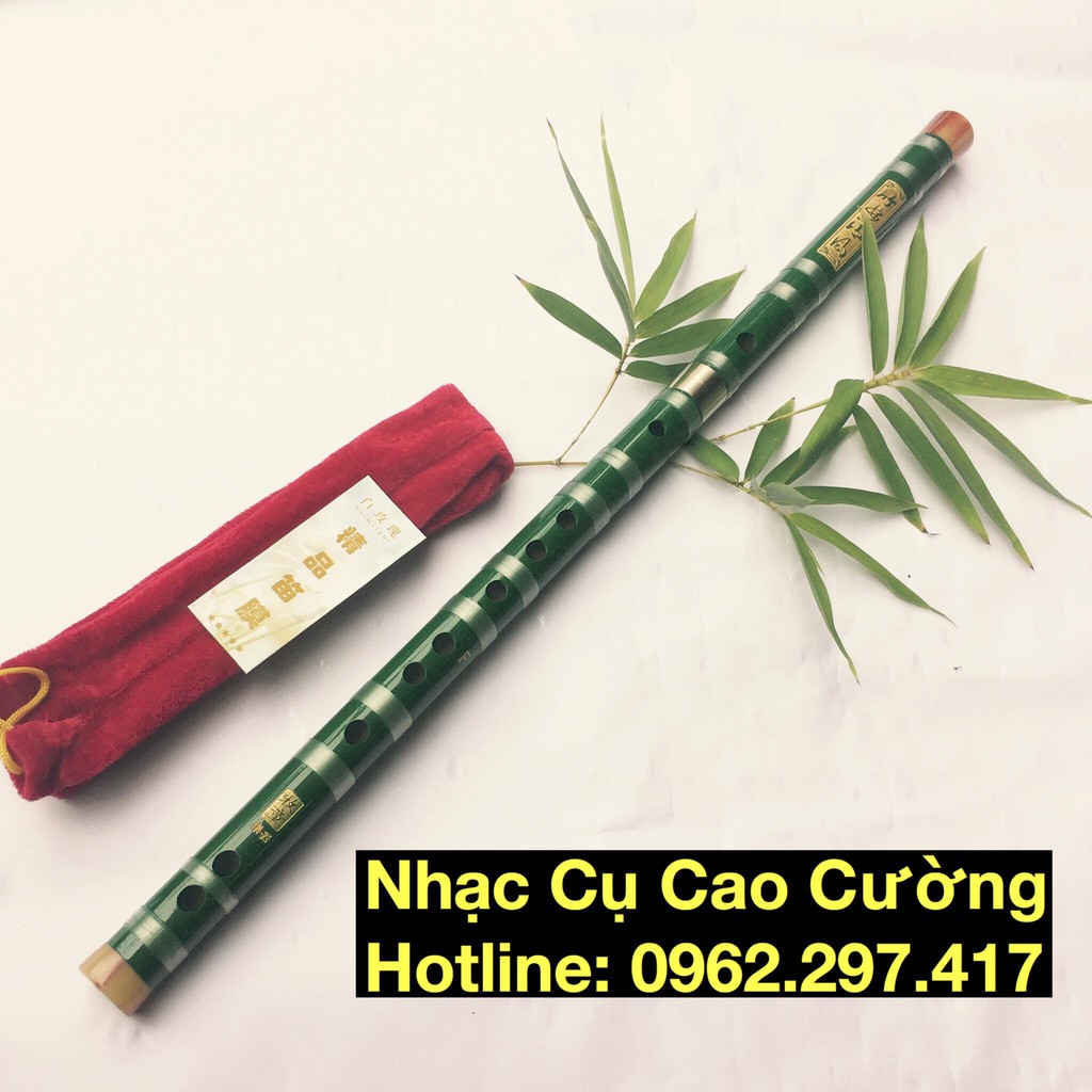 Sáo Trúc Dizi Nạm Ngọc Khớp inox cao cấp