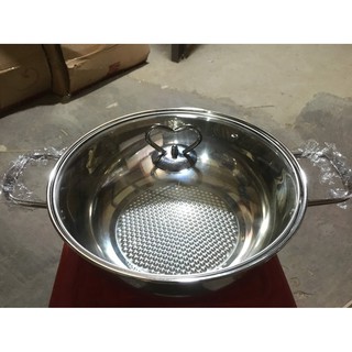 Nồi inox 304 đun từ 30cm chống cháy