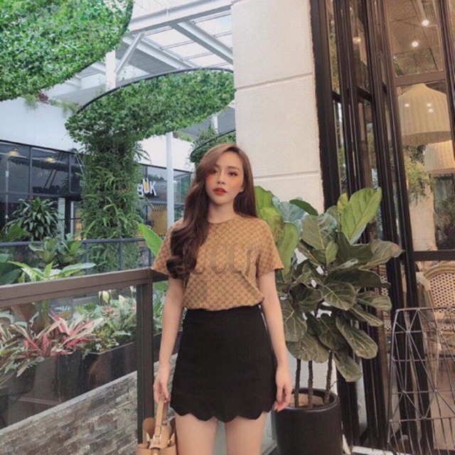 Chân váy lượn sóng