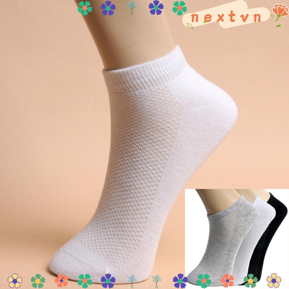 Vớ Cotton Cổ Đến Mắt Cá Nhiều Màu Đa Dạng