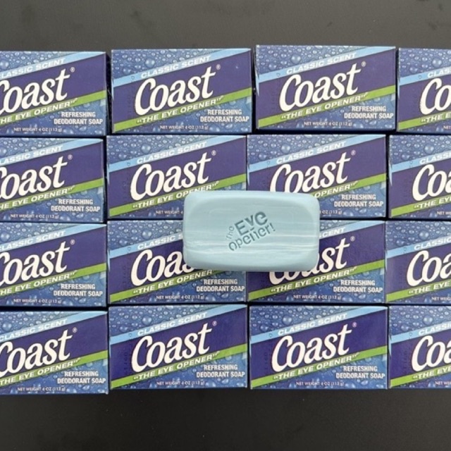 Xà bông cục Coast 113g diệt khuẩn, khử mùi Classic Scent Refreshing Deodorant Soap