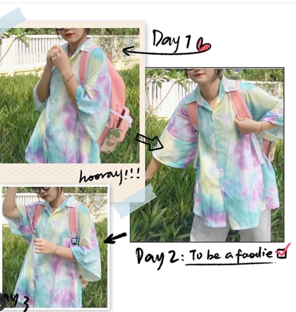 [GIÁ SỈ SỐC]SƠ MI LOANG ULLZANG HOT | BigBuy360 - bigbuy360.vn