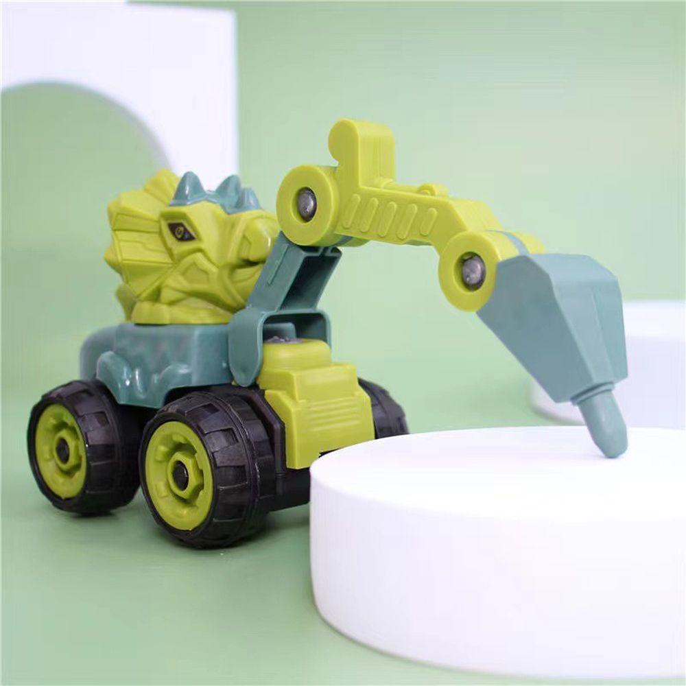 Mô Hình Xe Hơi Khủng Long Đồ Chơi DIY Dành Cho Bé