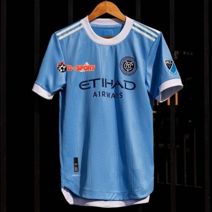 Quần Áo Bóng Đá CLB New York City Sân Nhà 21/22 - Hàng Nhập Thái - Vải Mè Cao Cấp 2022 ⚡