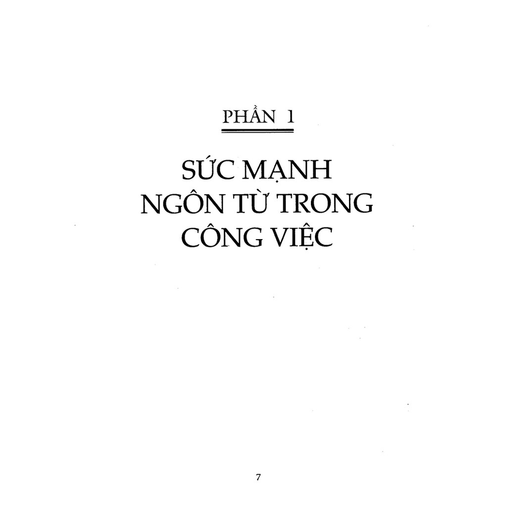 Sách - Sức Mạnh Của Ngôn Từ