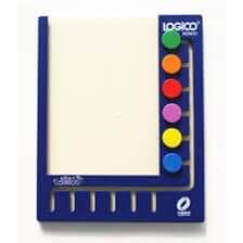 Bảng và học liệu LOGICO PRIMO bộ đồ chơi phát triển trí tuệ toàn diện cho bé - tặng kèm file in 21 chủ đề chơi kèm