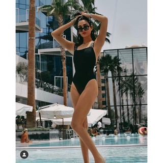 [BKN1370] <BRAND> BODYSUIT ĐEN VSC CLASSIC
