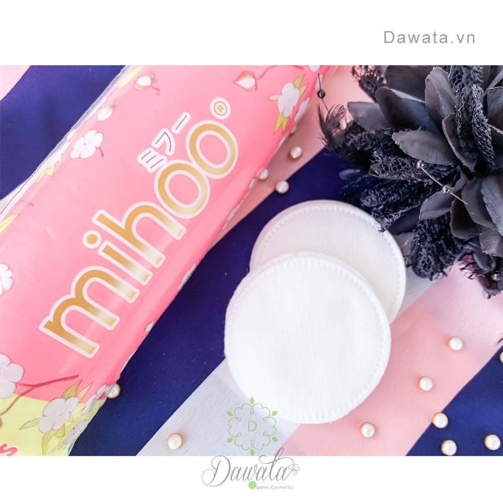 BÔNG TẨY TRANG MIHOO KOKIMI 150 200 Miếng 100% CHẤT COTTON PADS
