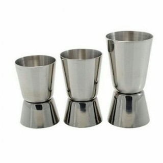 Ca ly đong định lượng 2 đầu inox (40c.c  &  20c.c)