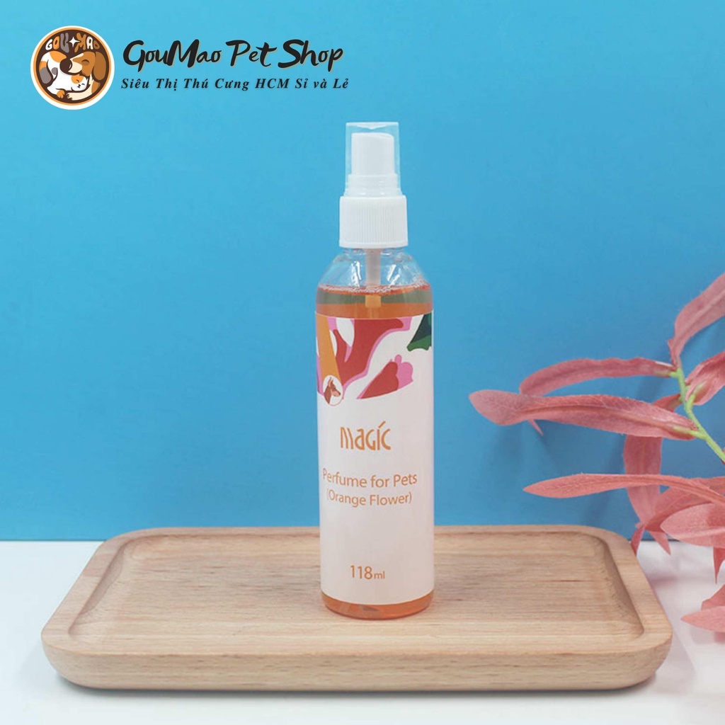 [Chính hãng] NƯỚC HOA MAGIC CHO CHÓ MÈO THÚ CƯNG - GOUMAO PET Nội dung 1