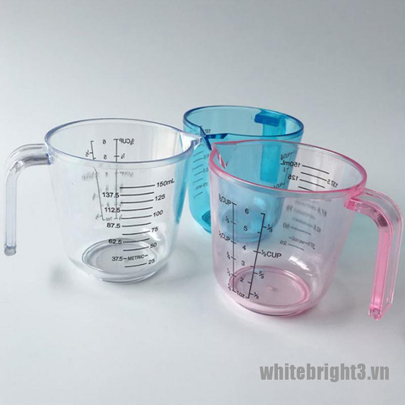 Cốc Đo Lường Bằng Nhựa Trong Suốt Dung Tích 33 150ml