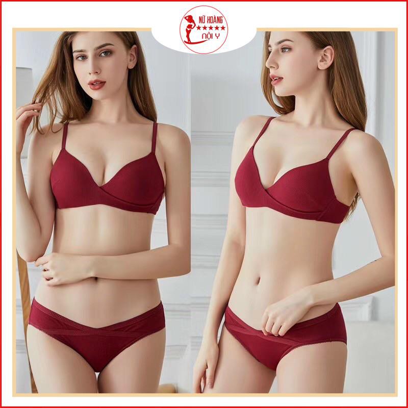 Bộ đồ lót💥CỰC PHẨM💥  ,set nội y  cotton tôn đang,nâng ngực ,mềm mại C230 | BigBuy360 - bigbuy360.vn