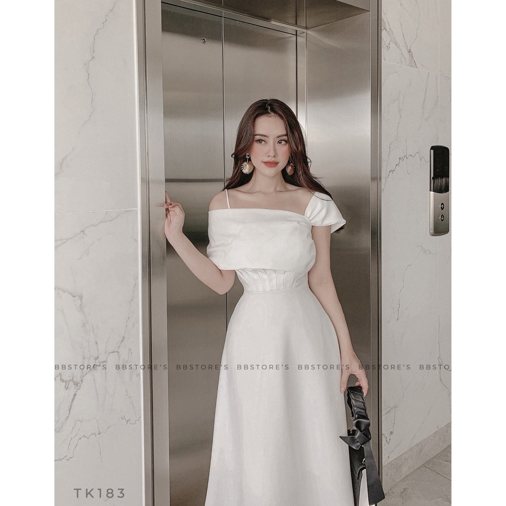 [BBSTORE'S] Đầm Trễ Vai Oshy - TK183