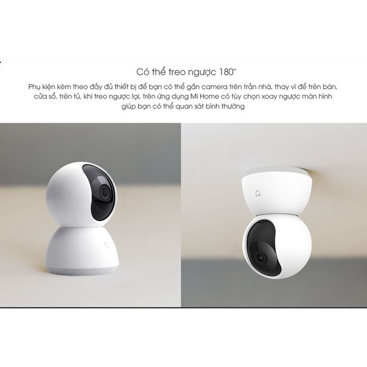 Camera IP Wifi Xiaomi Mijia Xoay 360° Full HD1080p