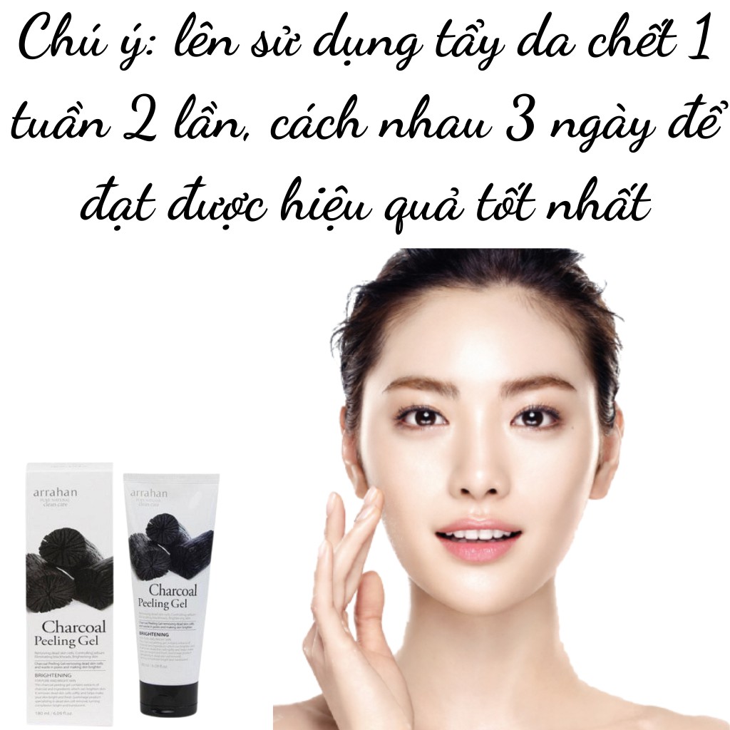 Tẩy da chết mặt ARAHAN loại bỏ tế bào chết làm sạch sâu lỗ chân lông trắng sáng da chính hãng Hàn Quốc | BigBuy360 - bigbuy360.vn