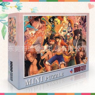 Bộ xếp hình ONE PIECE anime - Ghép hình 1000 miếng dành cho người lớn siêu khó mini nổi tiếng HOT ITEM