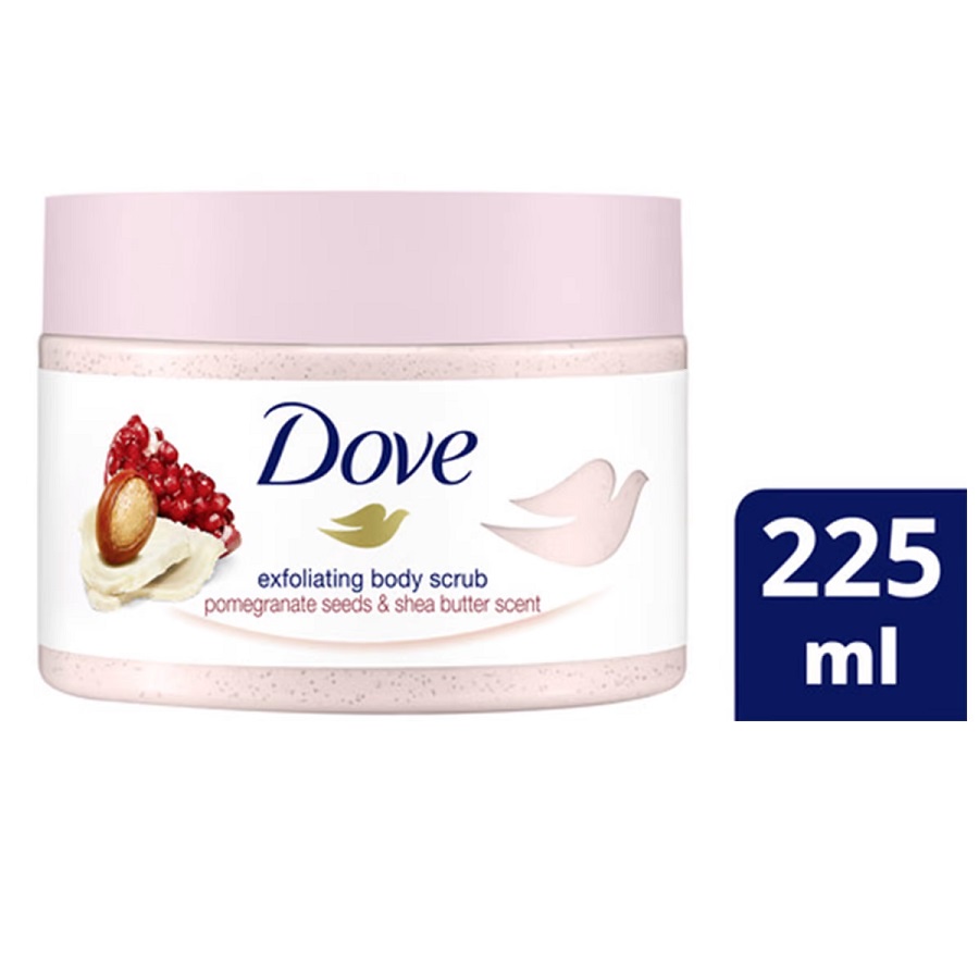 Kem Tẩy Da Chết Body Dove Exfoliating Body Polish 225ml (Bản Đức)