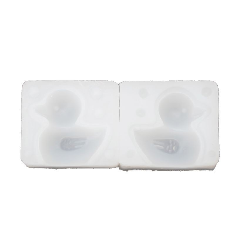 Khuôn Silicon Làm Kẹo Đường Hình Con Vịt 3d